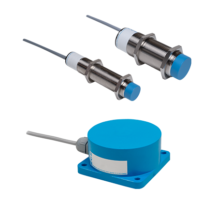 Inductive proximity switches with analogue output
